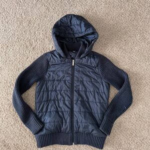 Tommy Hilfiger Navy Blue Hooded Jacket